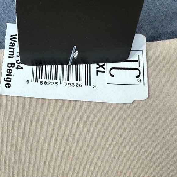 TC Total Control Size XL Shapewear Thong High-Waist Moderate Control Beige New - Picture 5 of 10